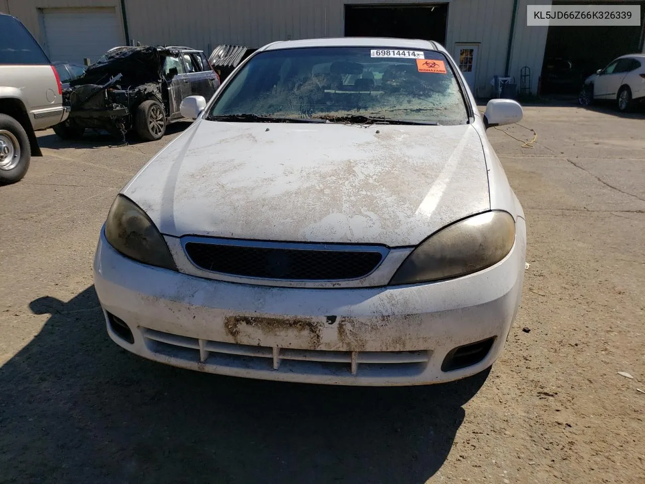 2006 Suzuki Reno VIN: KL5JD66Z66K326339 Lot: 69814414