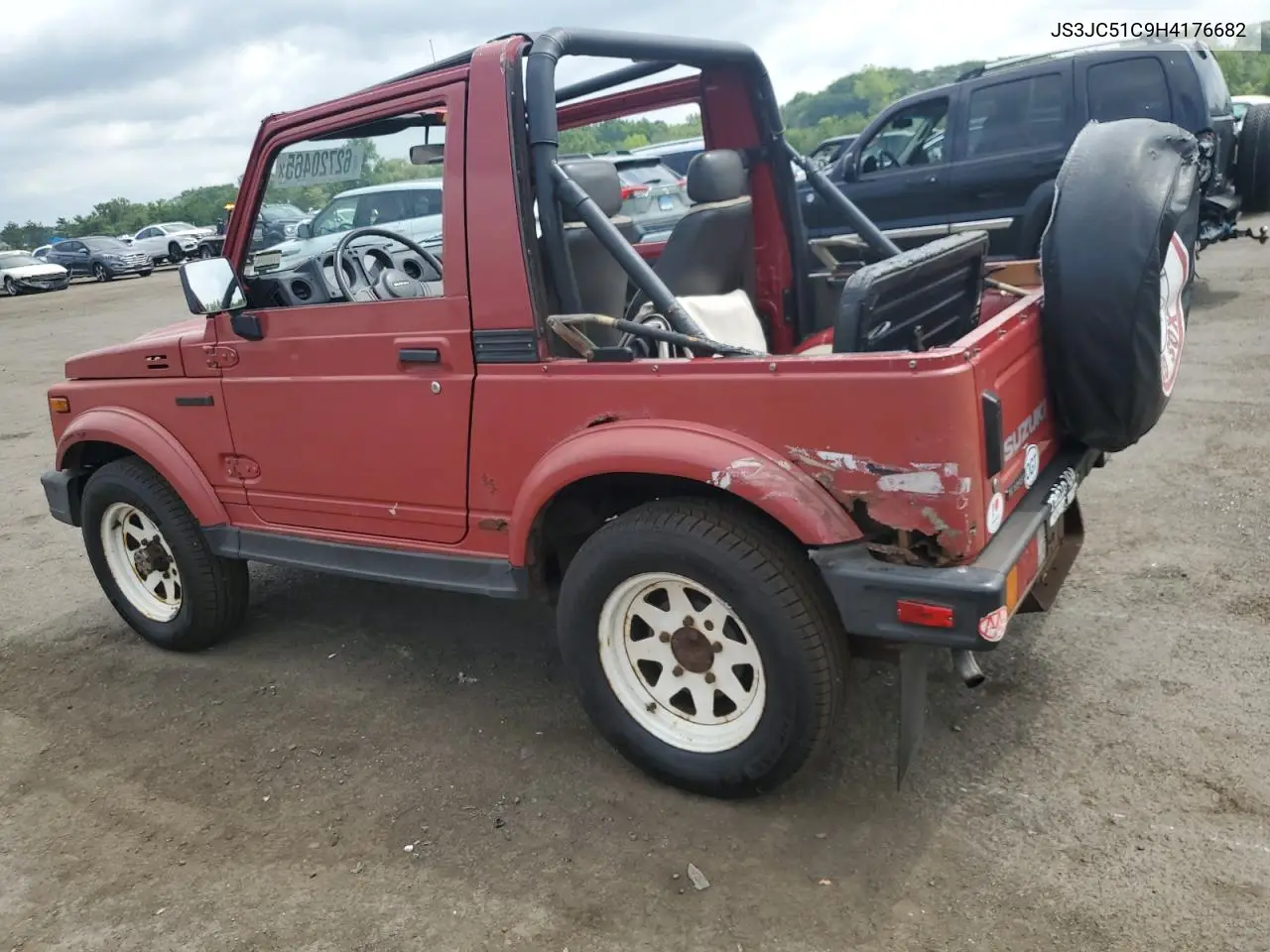 1987 Suzuki Samurai VIN: JS3JC51C9H4176682 Lot: 62720465