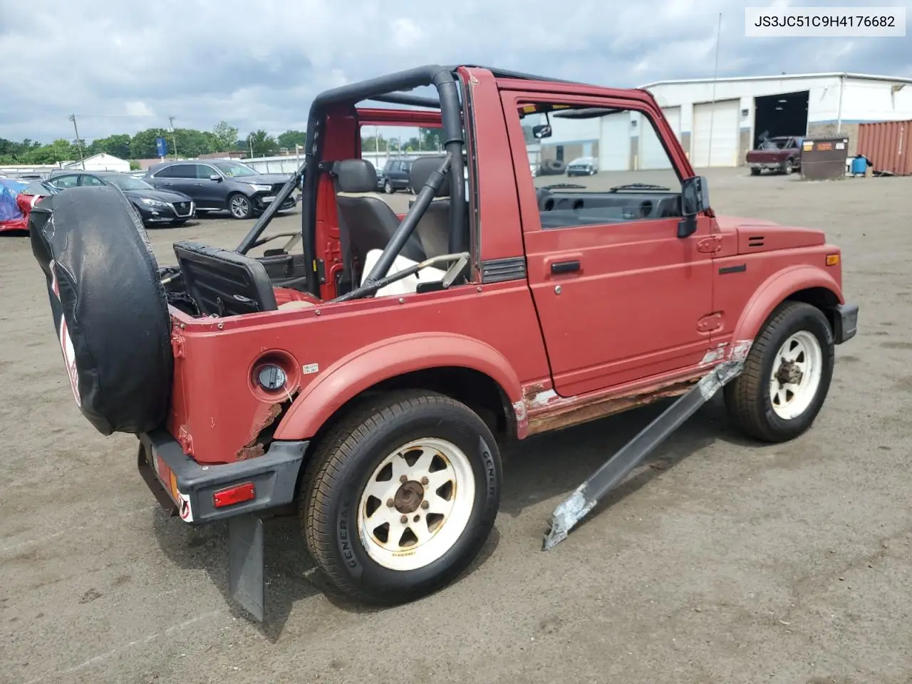 1987 Suzuki Samurai VIN: JS3JC51C9H4176682 Lot: 62720465