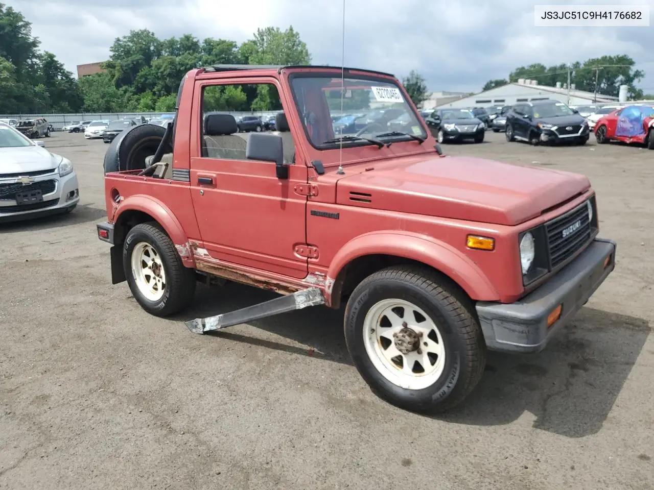 1987 Suzuki Samurai VIN: JS3JC51C9H4176682 Lot: 62720465