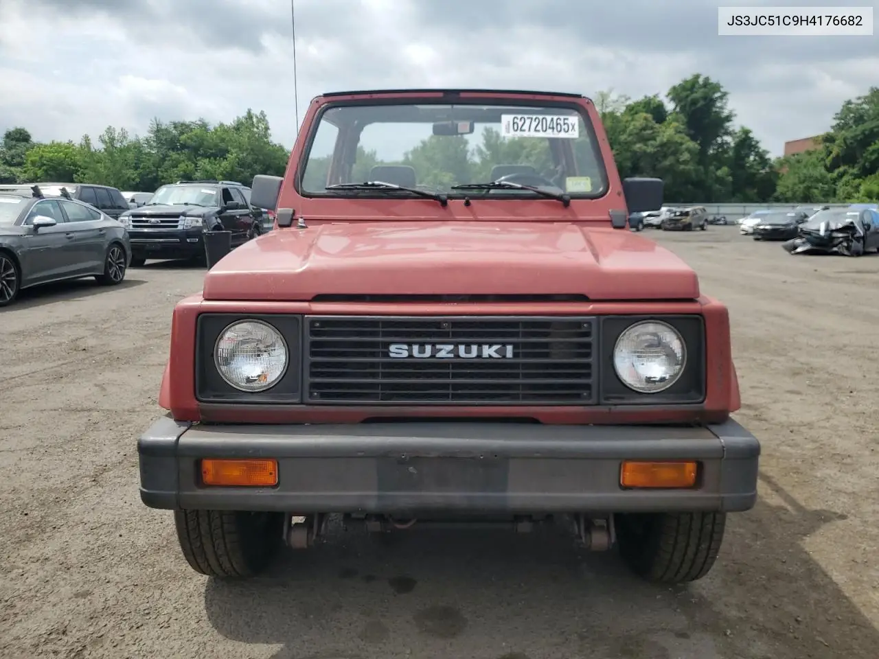 1987 Suzuki Samurai VIN: JS3JC51C9H4176682 Lot: 62720465
