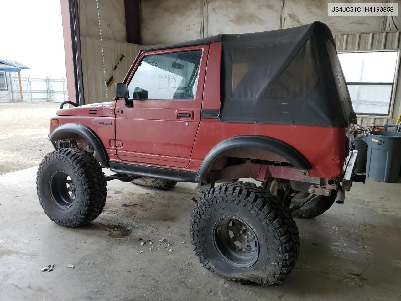 1987 Suzuki Samurai VIN: JS4JC51C1H4193858 Lot: 74391394