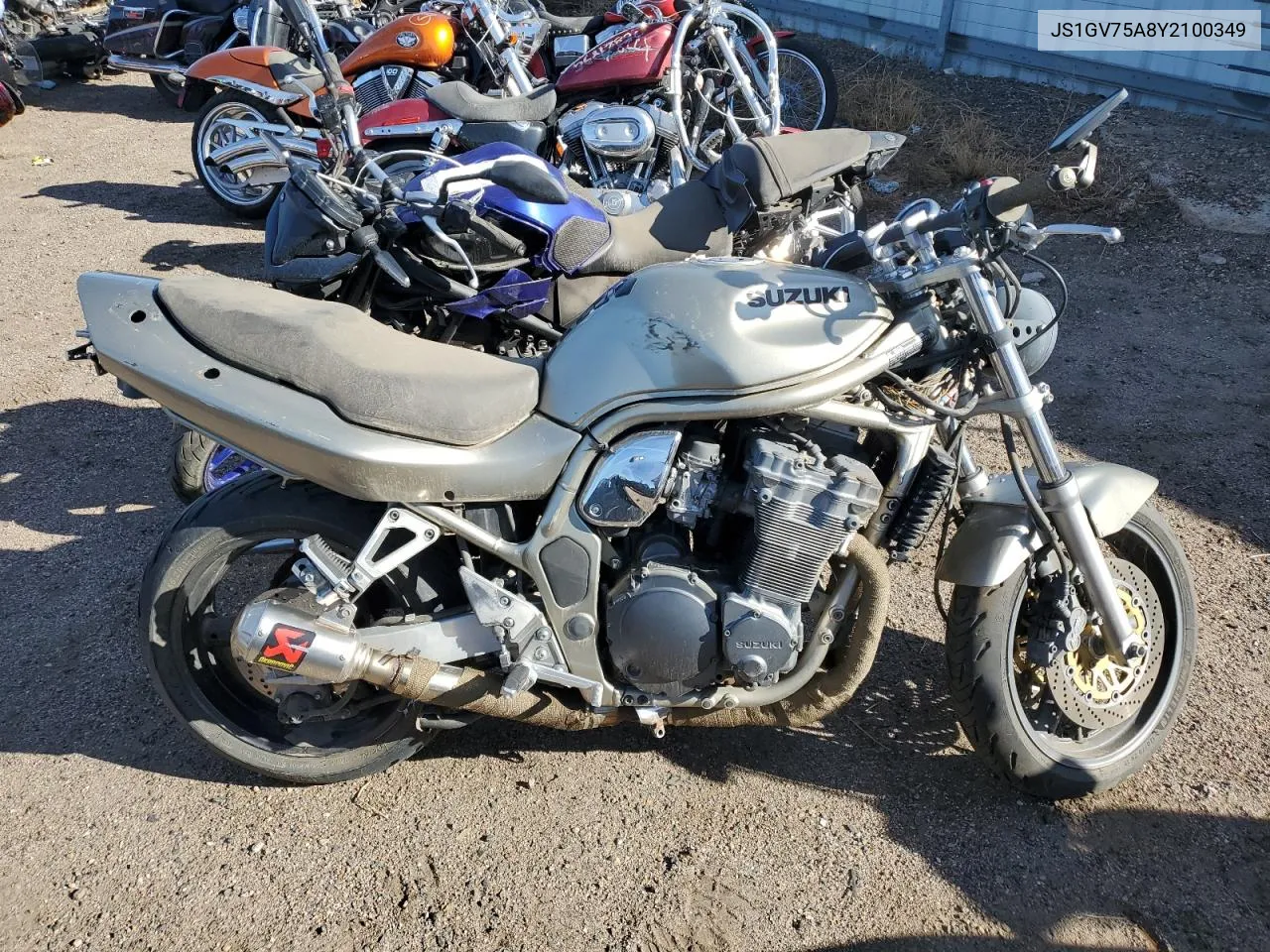 2000 Suzuki Gsf1200 S VIN: JS1GV75A8Y2100349 Lot: 78634594