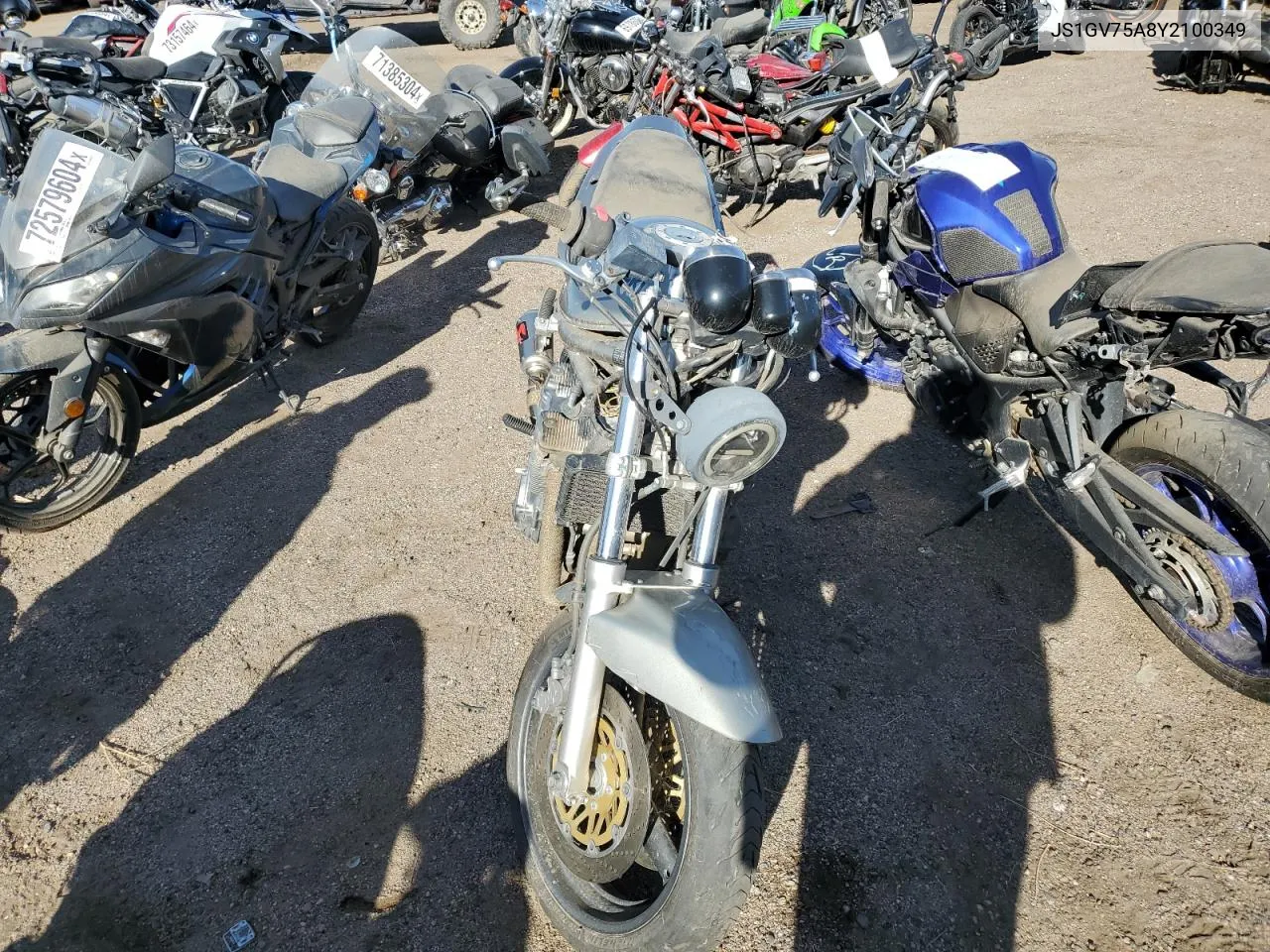 2000 Suzuki Gsf1200 S VIN: JS1GV75A8Y2100349 Lot: 78634594
