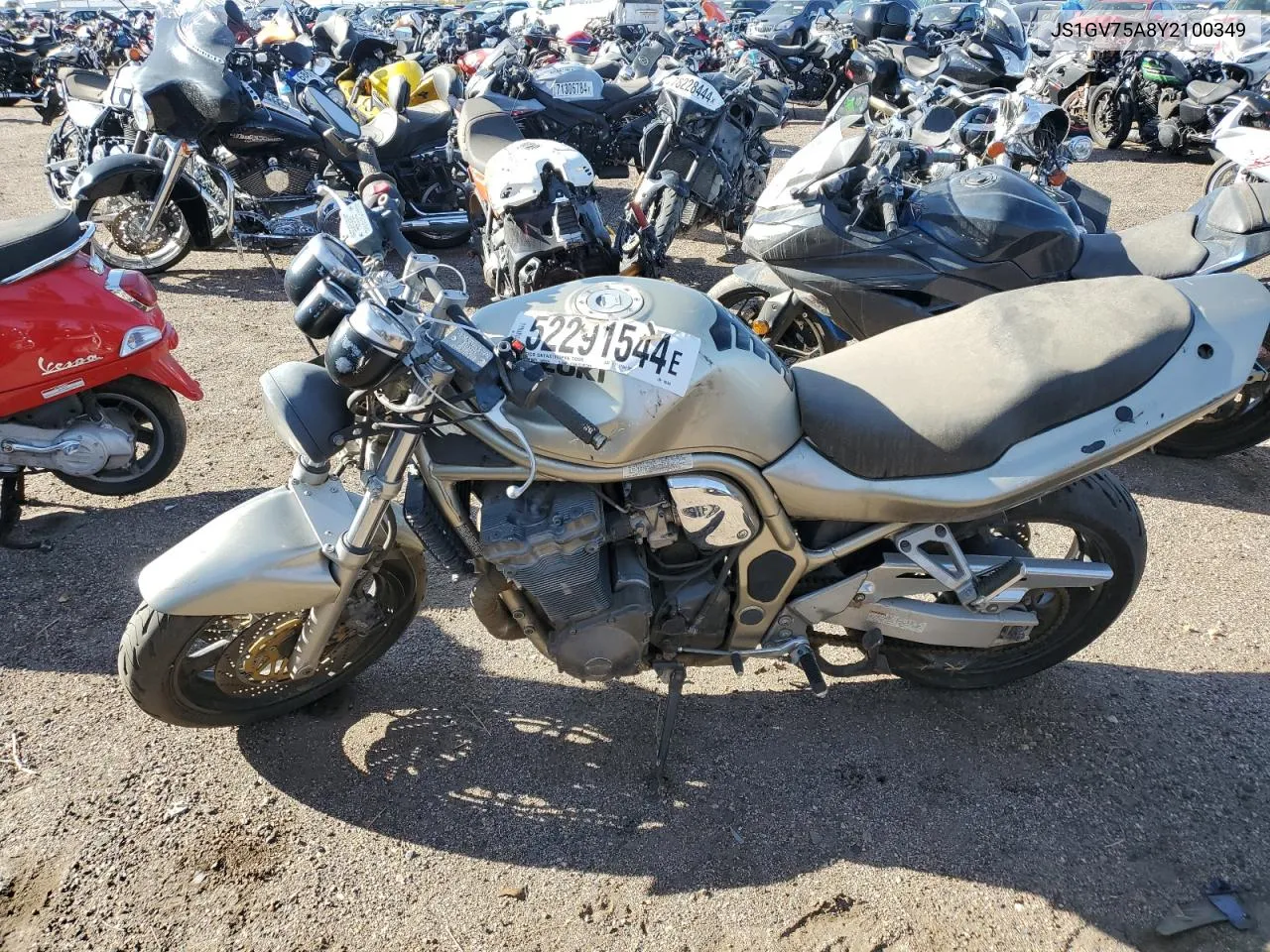2000 Suzuki Gsf1200 S VIN: JS1GV75A8Y2100349 Lot: 78634594