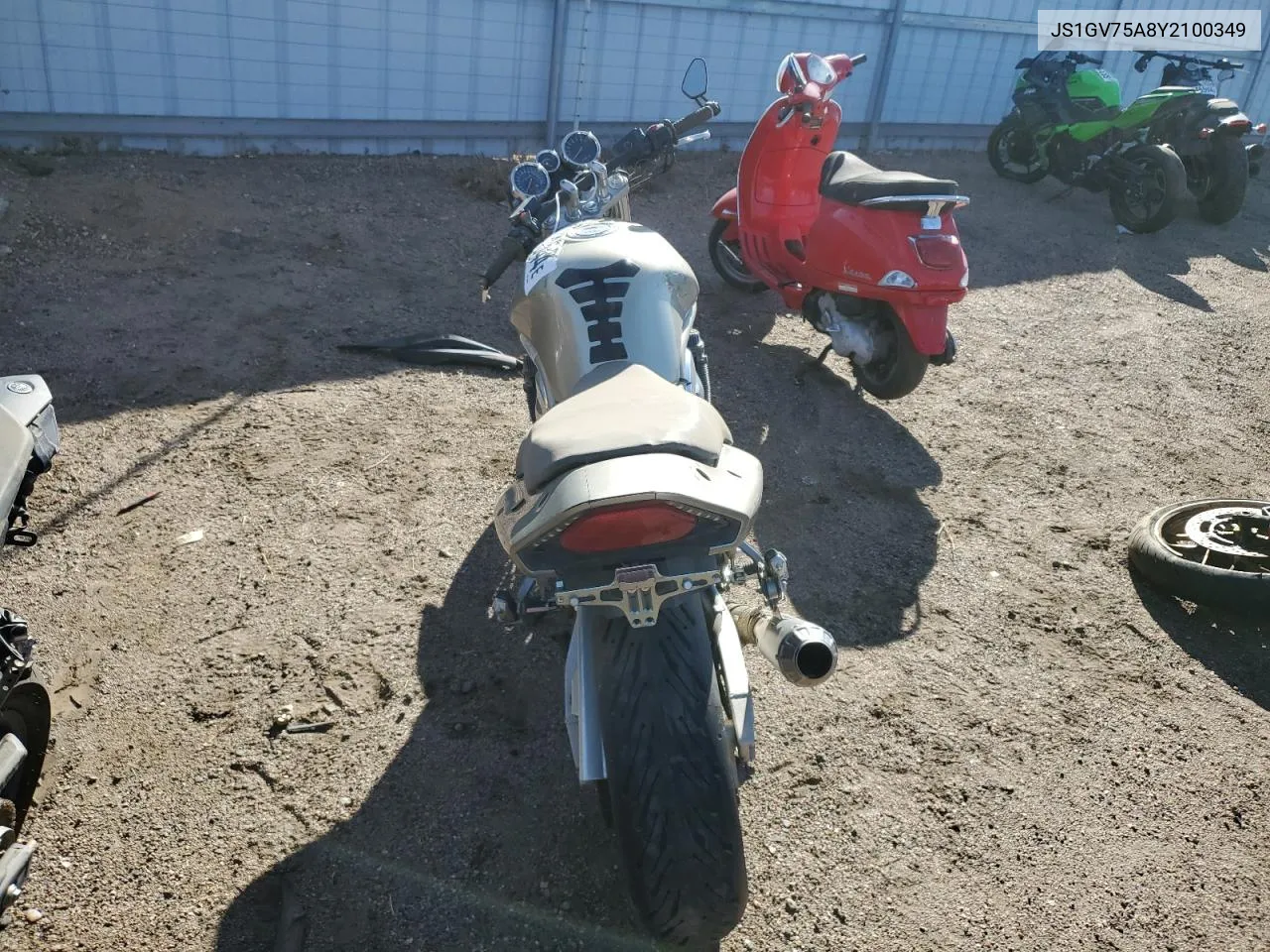 2000 Suzuki Gsf1200 S VIN: JS1GV75A8Y2100349 Lot: 78634594