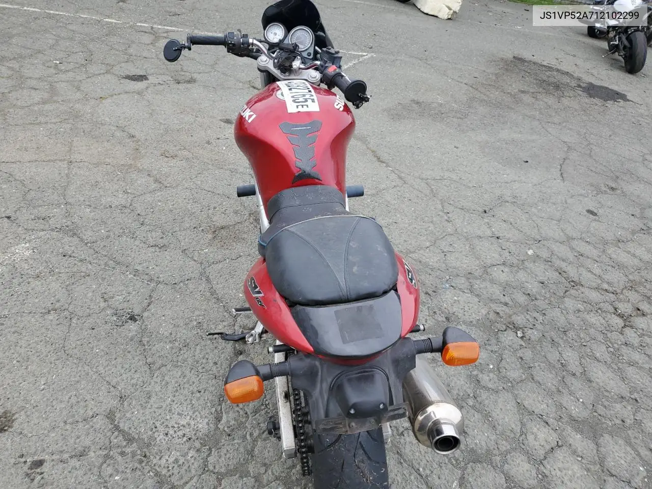 2001 Suzuki Sv650 S VIN: JS1VP52A712102299 Lot: 43232765