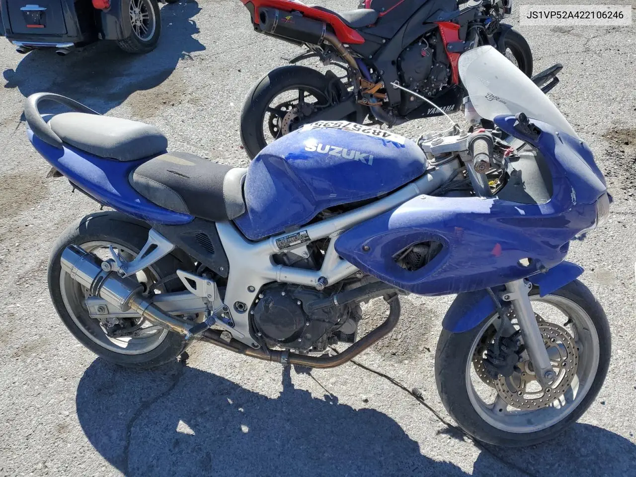 2002 Suzuki Sv650 S VIN: JS1VP52A422106246 Lot: 48257535