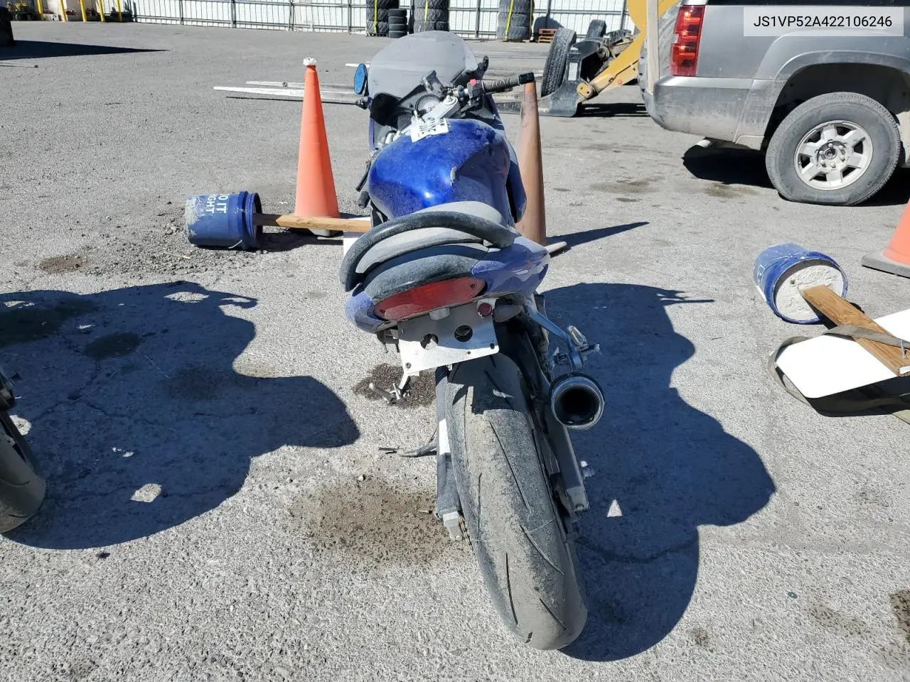 2002 Suzuki Sv650 S VIN: JS1VP52A422106246 Lot: 48257535