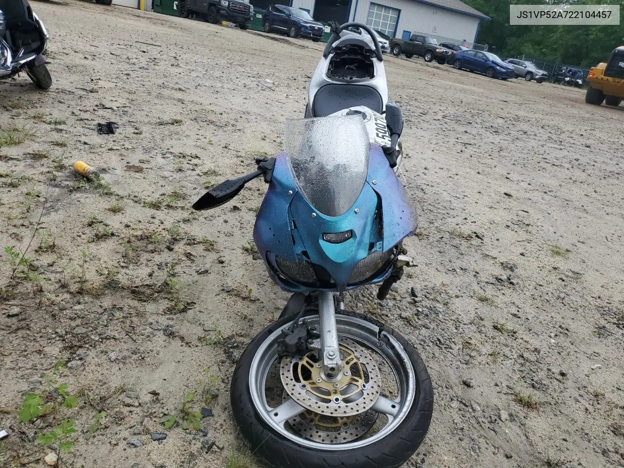 2002 Suzuki Sv650 S VIN: JS1VP52A722104457 Lot: 59979235