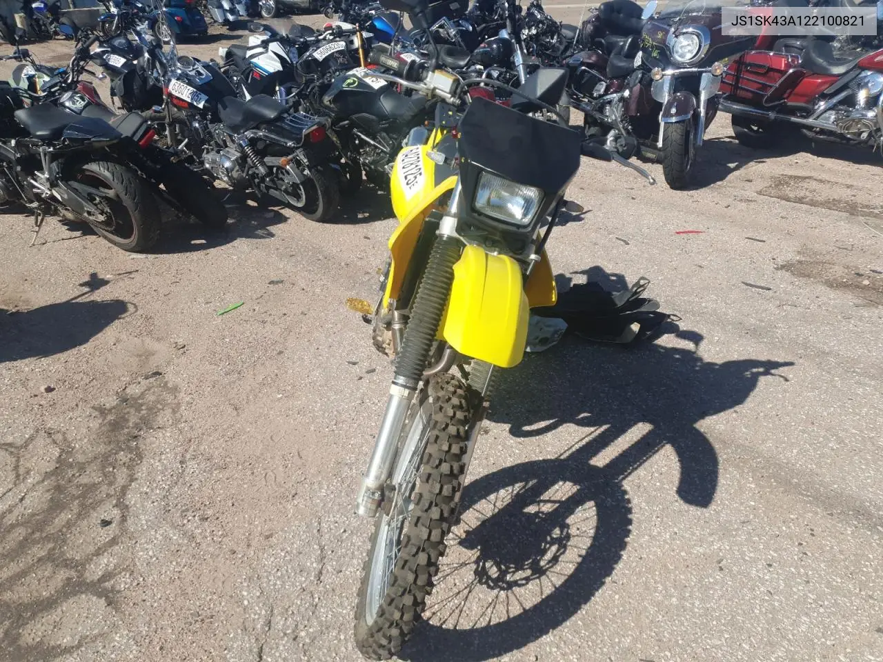 2002 Suzuki Dr-Z400 S VIN: JS1SK43A122100821 Lot: 64278125
