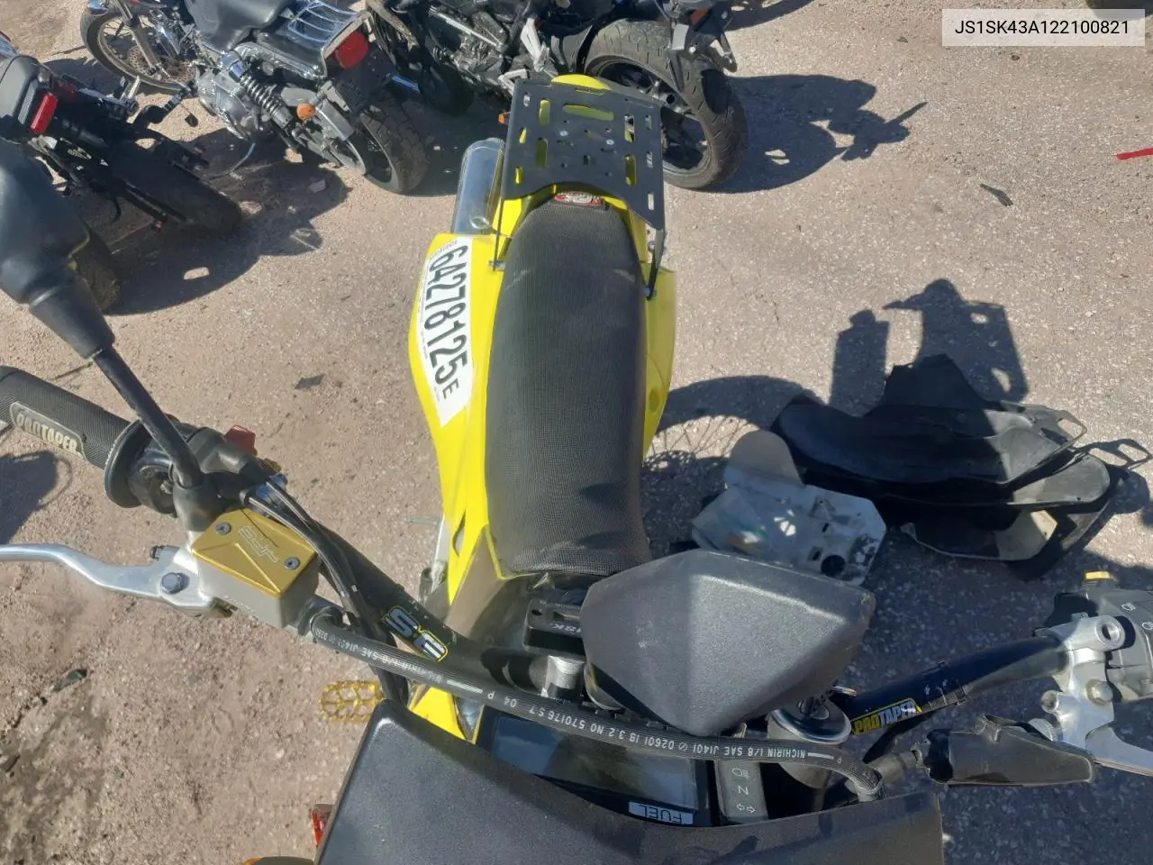 2002 Suzuki Dr-Z400 S VIN: JS1SK43A122100821 Lot: 64278125