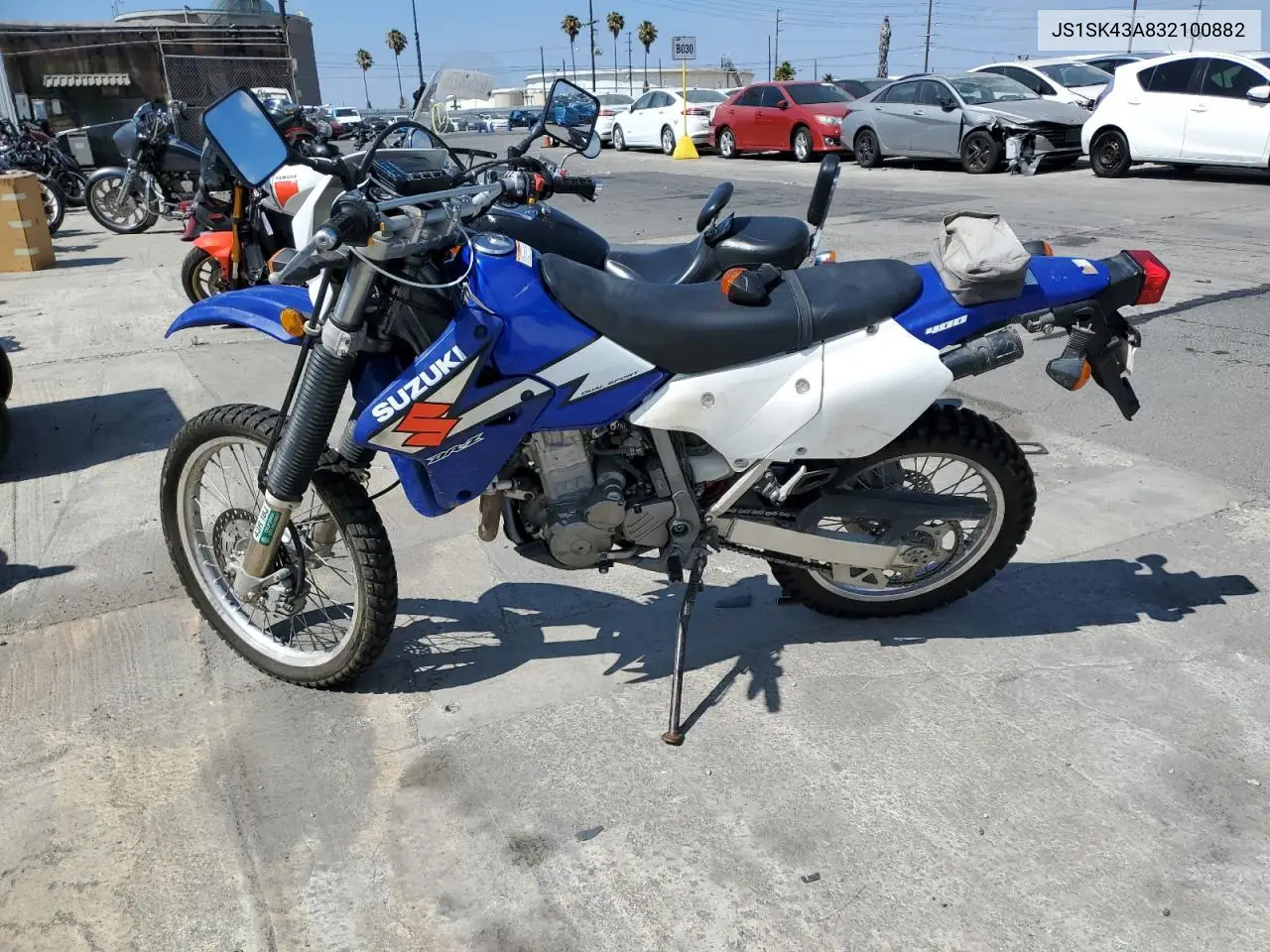 2003 Suzuki Dr-Z400 S VIN: JS1SK43A832100882 Lot: 65423035