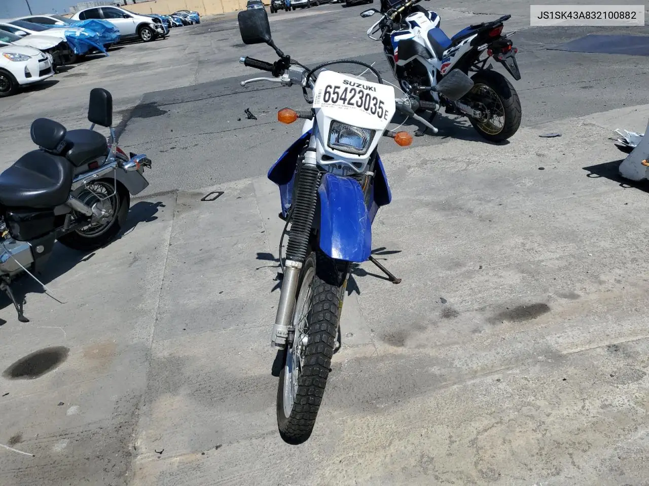 2003 Suzuki Dr-Z400 S VIN: JS1SK43A832100882 Lot: 65423035