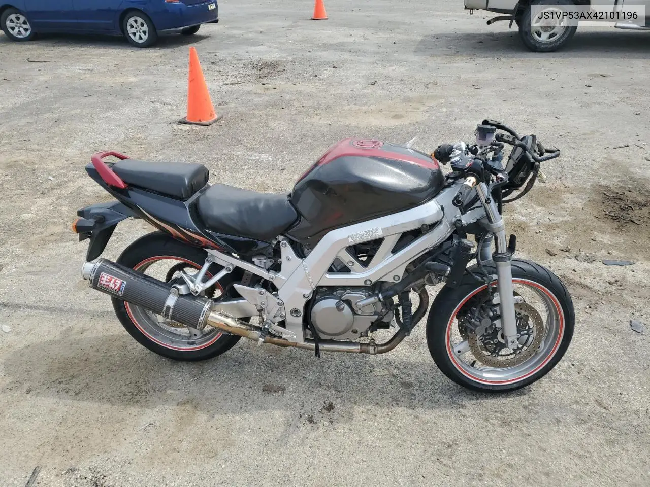 2004 Suzuki Sv650 VIN: JS1VP53AX42101196 Lot: 53290845