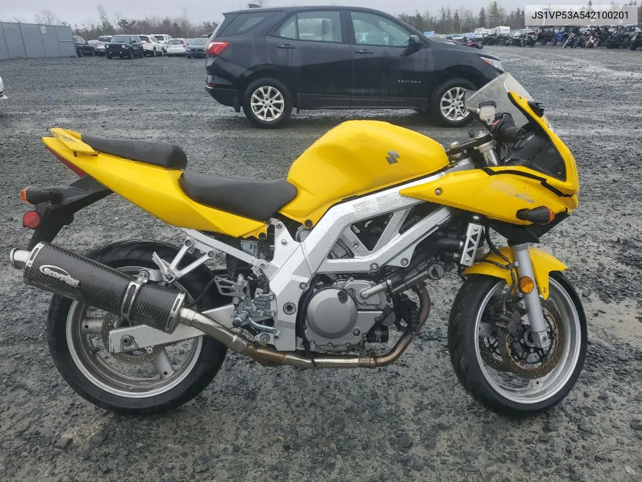2004 Suzuki Sv650 VIN: JS1VP53A542100201 Lot: 55950245