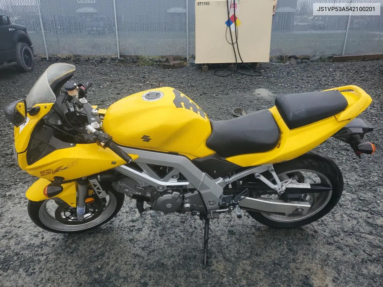 2004 Suzuki Sv650 VIN: JS1VP53A542100201 Lot: 55950245
