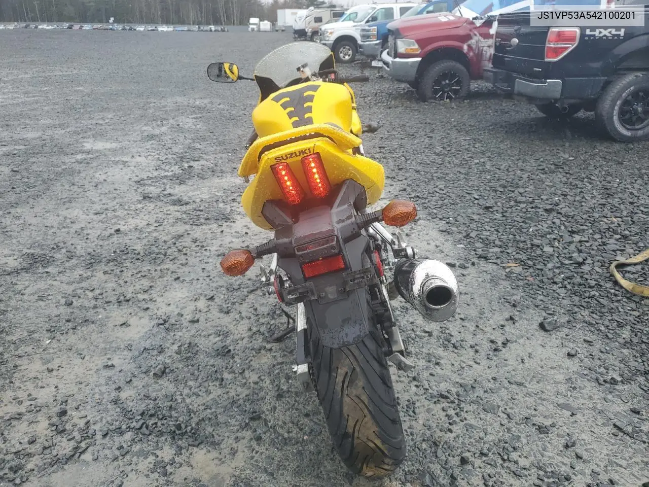 2004 Suzuki Sv650 VIN: JS1VP53A542100201 Lot: 55950245