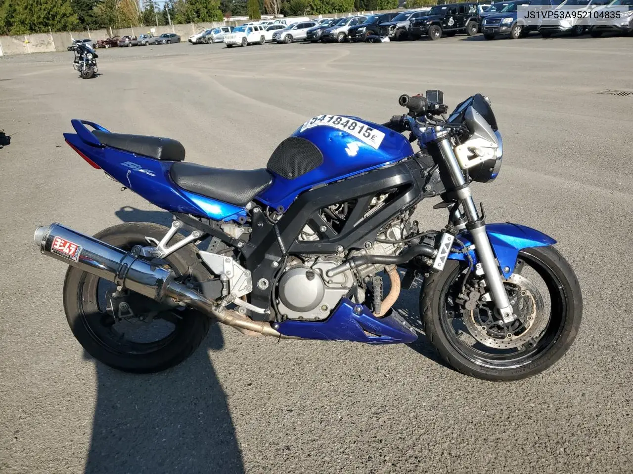 2005 Suzuki Sv650 VIN: JS1VP53A952104835 Lot: 54184815
