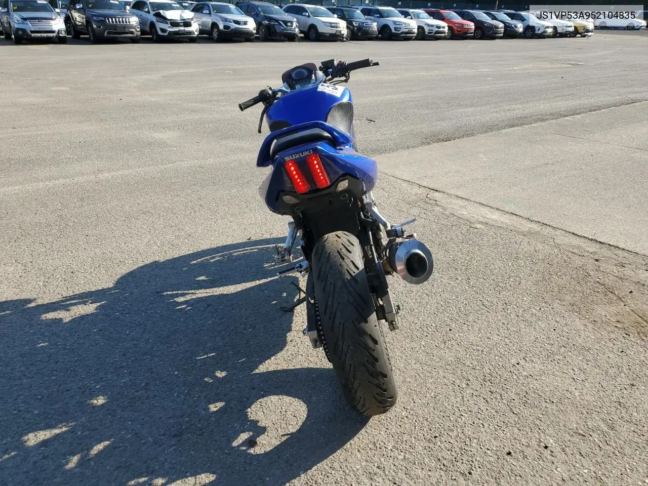 2005 Suzuki Sv650 VIN: JS1VP53A952104835 Lot: 54184815