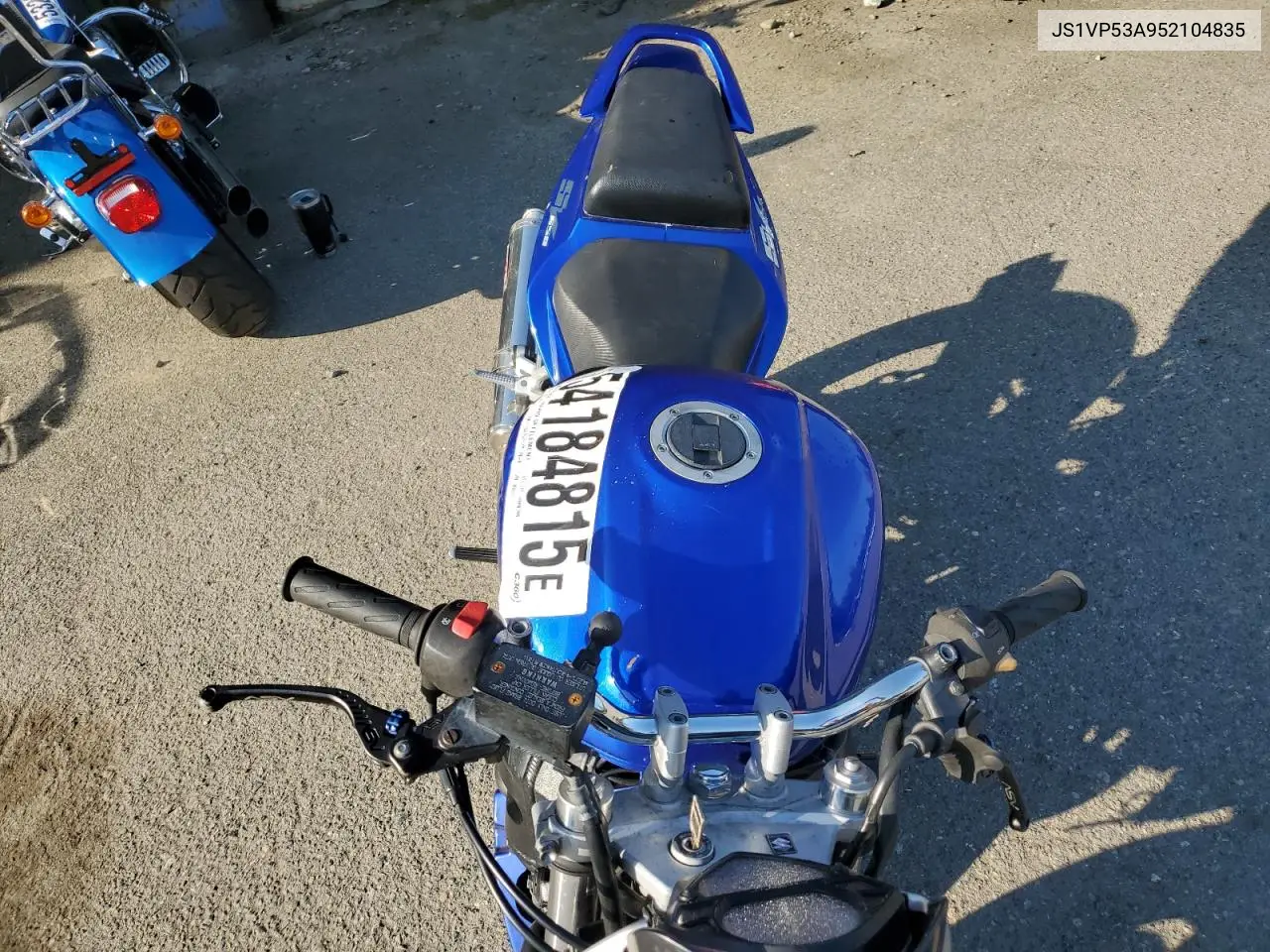 2005 Suzuki Sv650 VIN: JS1VP53A952104835 Lot: 54184815
