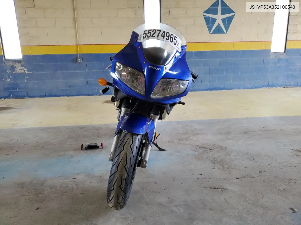 2005 Suzuki Sv650 VIN: JS1VP53A352100540 Lot: 55274965