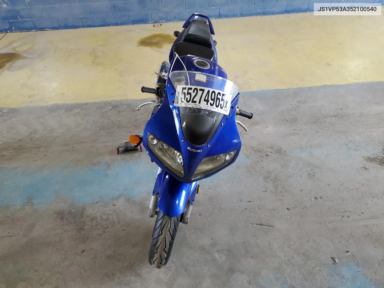 2005 Suzuki Sv650 VIN: JS1VP53A352100540 Lot: 55274965