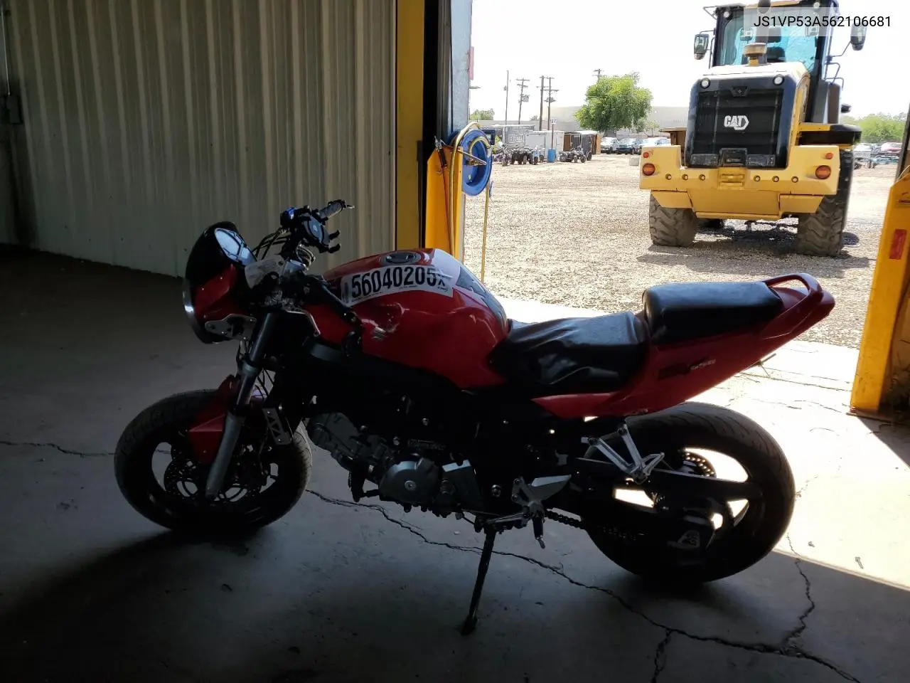 2006 Suzuki Sv650 VIN: JS1VP53A562106681 Lot: 56040205