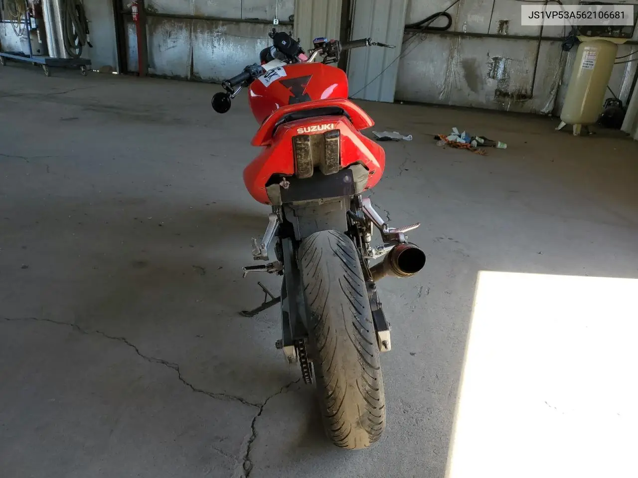 2006 Suzuki Sv650 VIN: JS1VP53A562106681 Lot: 56040205