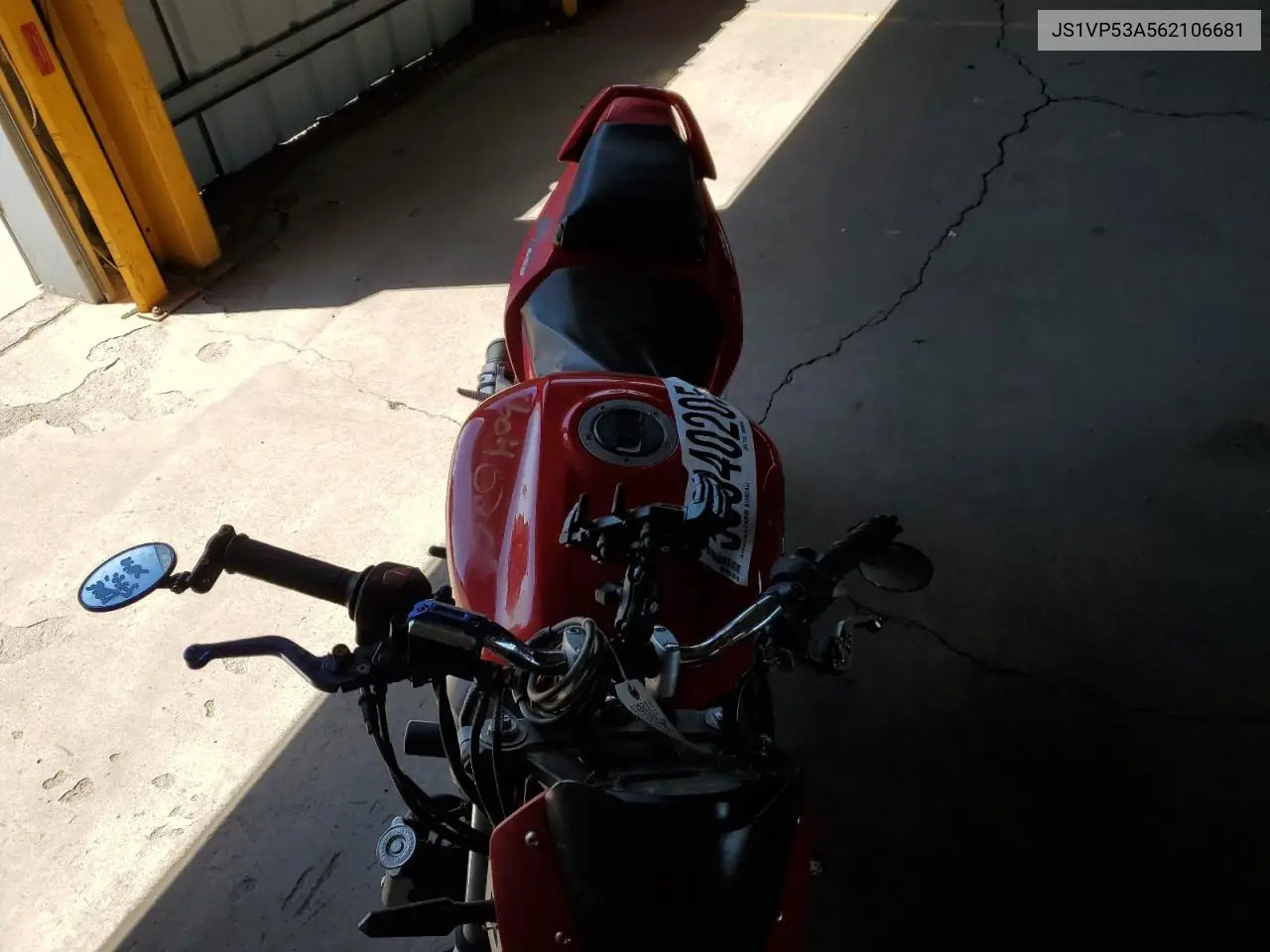 2006 Suzuki Sv650 VIN: JS1VP53A562106681 Lot: 56040205