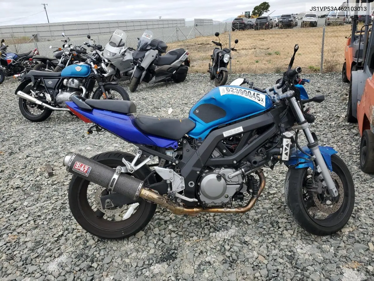 2006 Suzuki Sv650 VIN: JS1VP53A462103013 Lot: 62399045