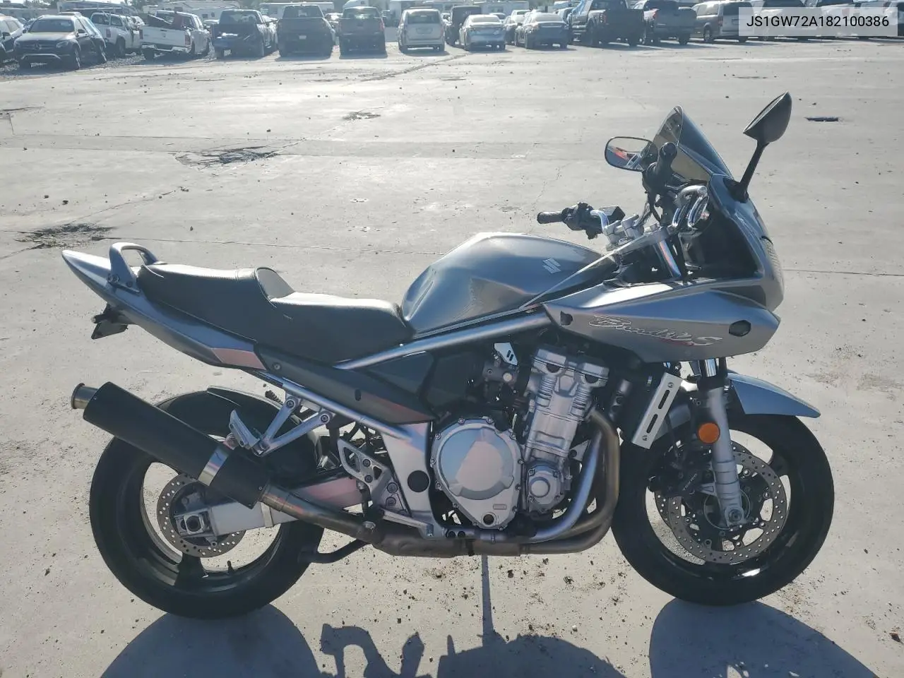2008 Suzuki Gsf1250 S VIN: JS1GW72A182100386 Lot: 54701295