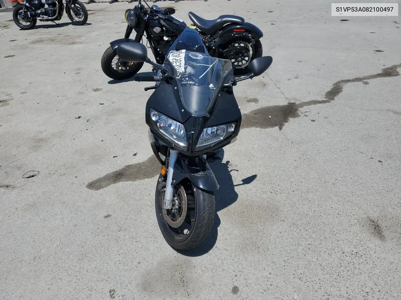 2008 Suzuki Sv650 S VIN: S1VP53A082100497 Lot: 62591435