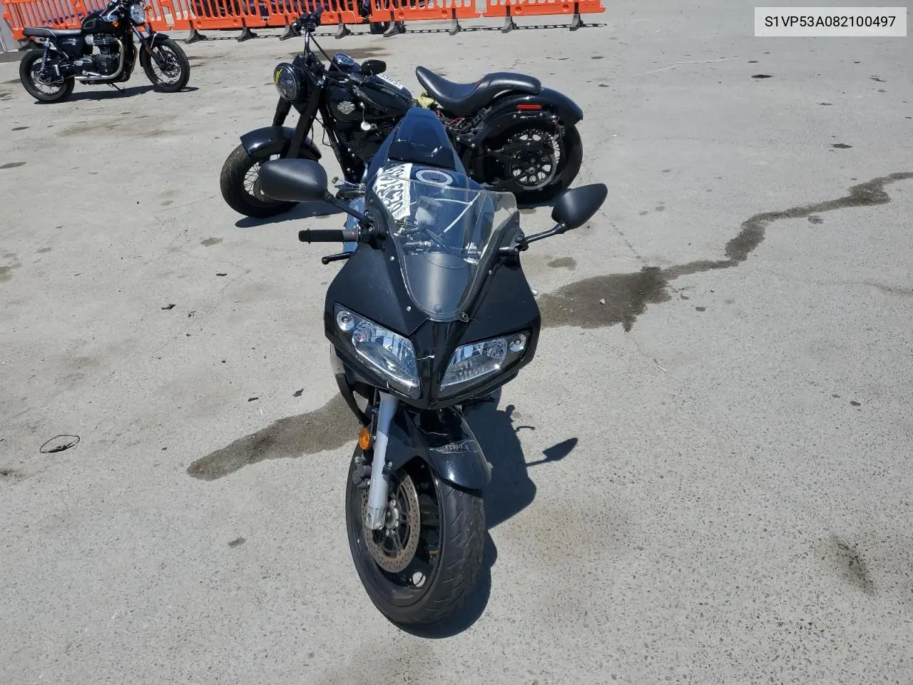 2008 Suzuki Sv650 S VIN: S1VP53A082100497 Lot: 62591435