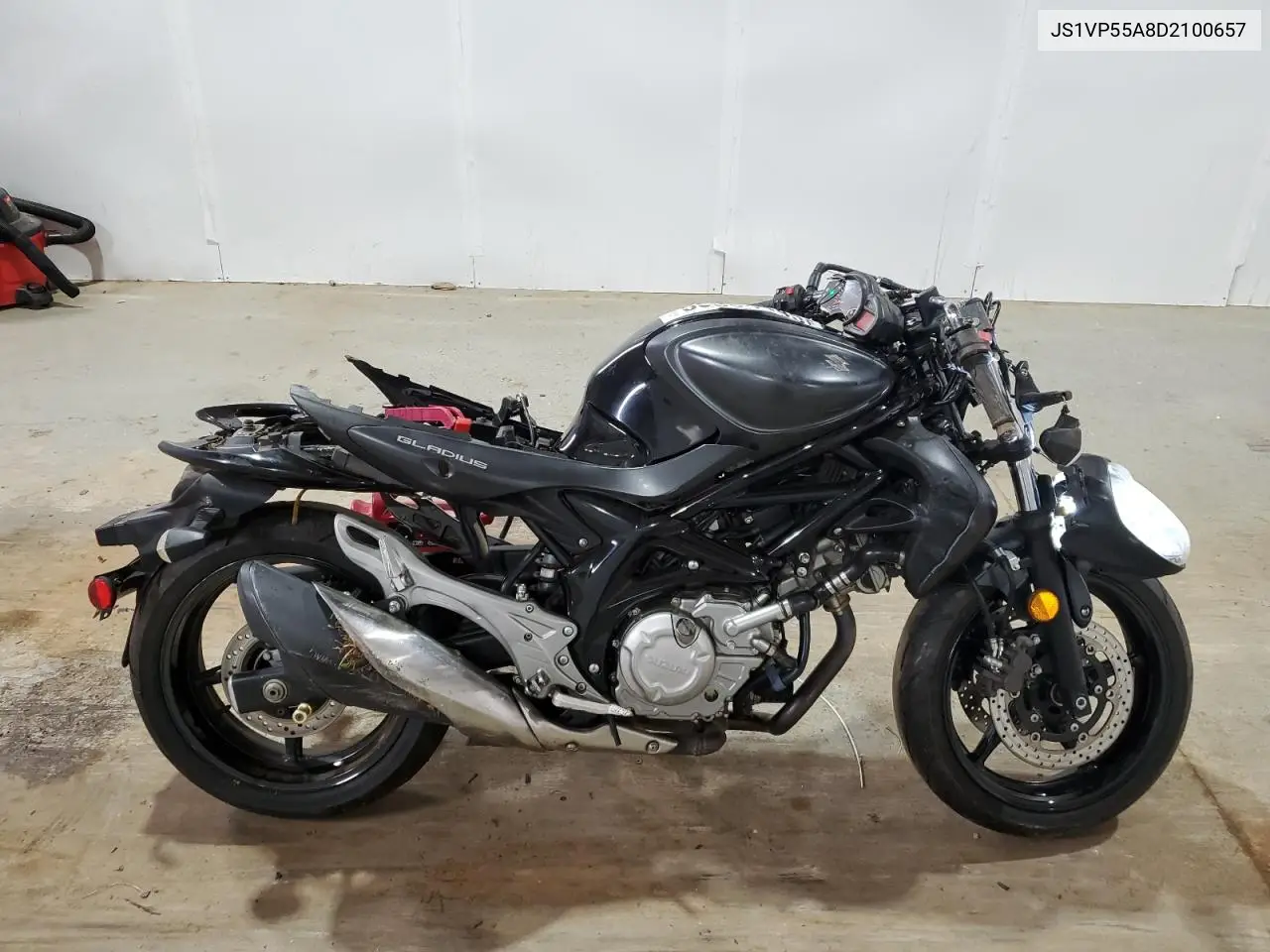 2013 Suzuki Sv650 VIN: JS1VP55A8D2100657 Lot: 55884145