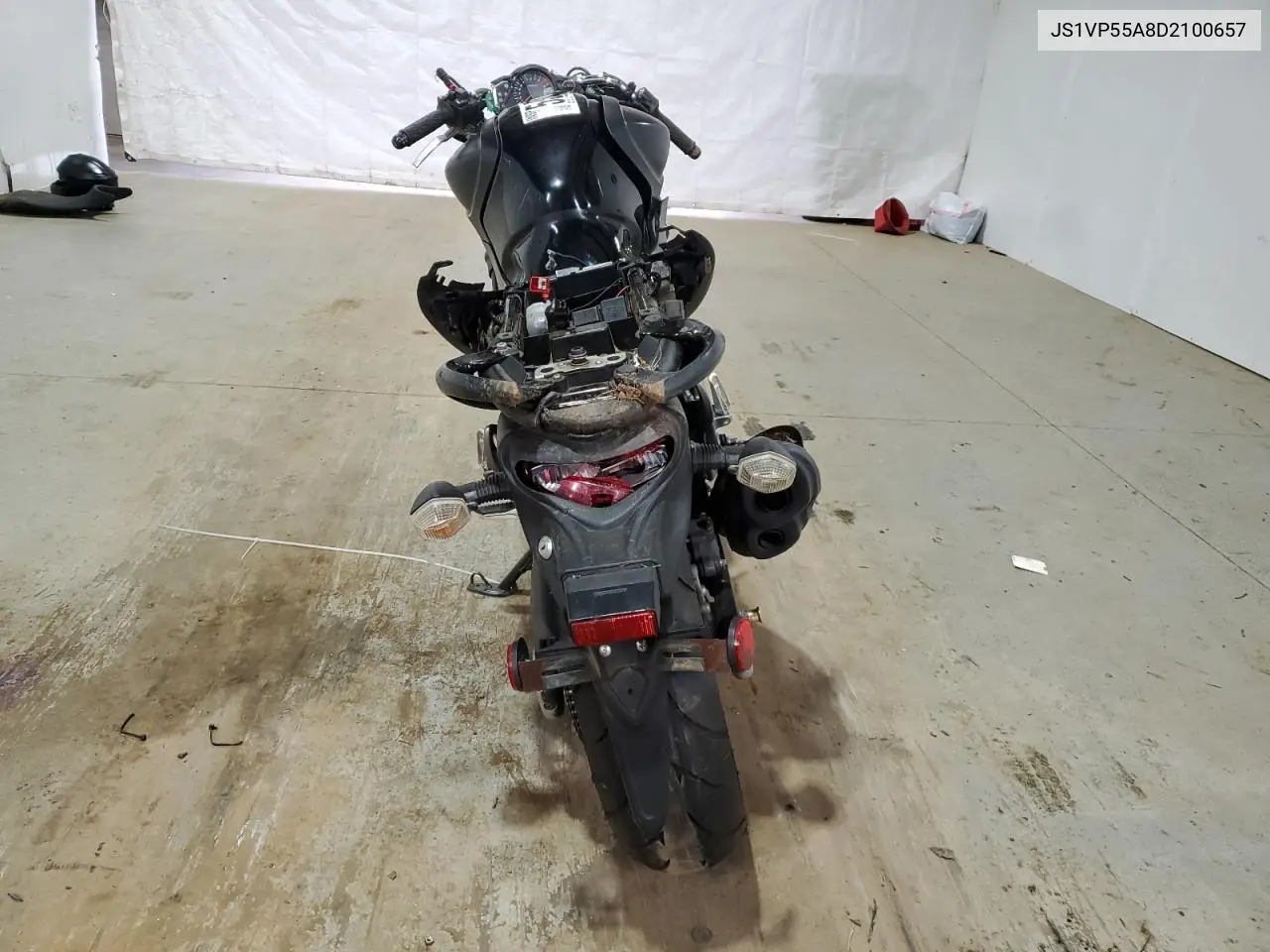 2013 Suzuki Sv650 VIN: JS1VP55A8D2100657 Lot: 55884145