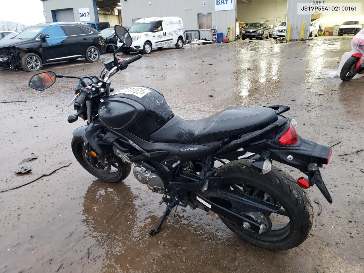 2013 Suzuki Sv650 VIN: JS1VP55A1D2100161 Lot: 66301003