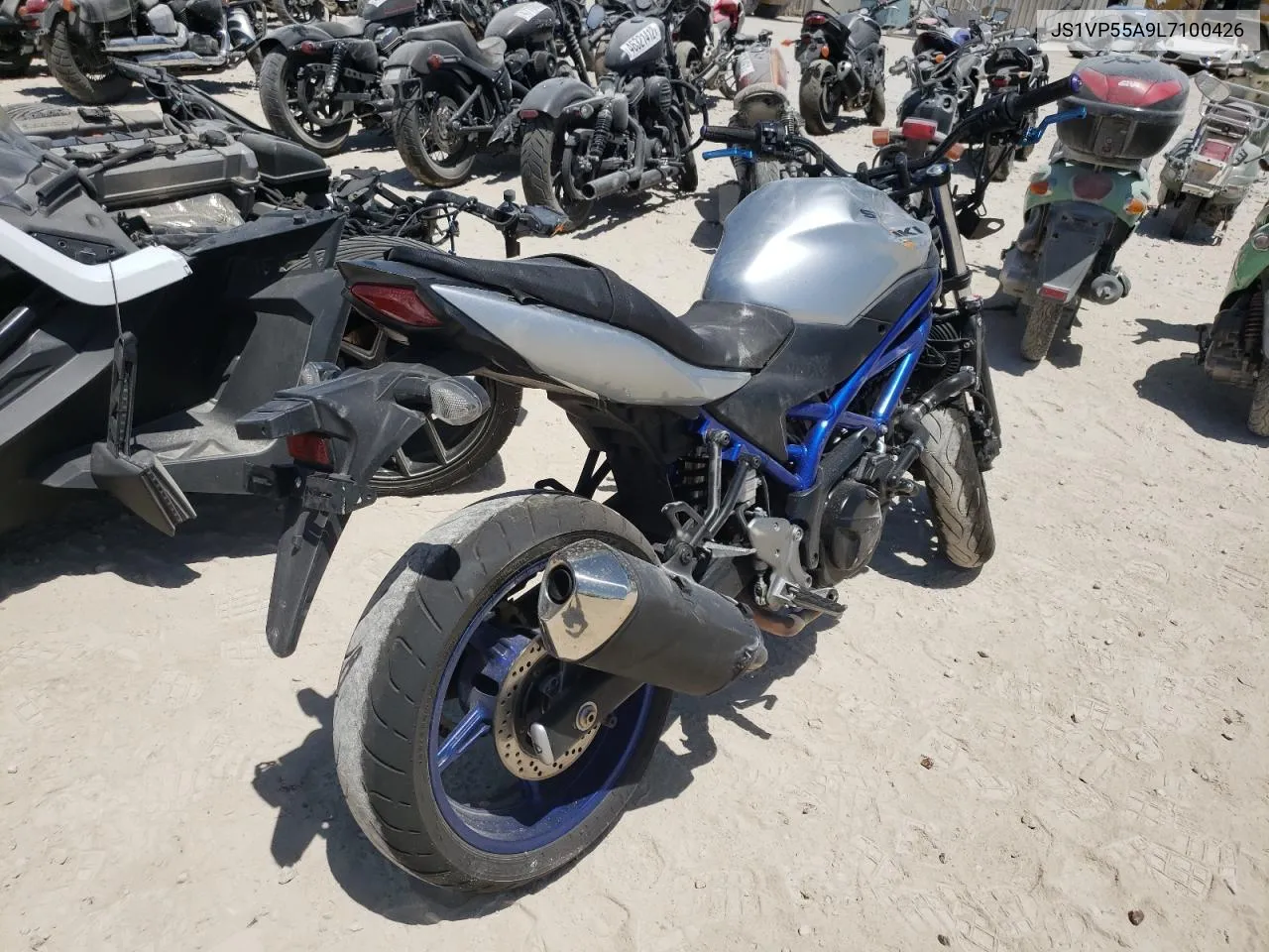 2020 Suzuki Sv650 VIN: JS1VP55A9L7100426 Lot: 50195032
