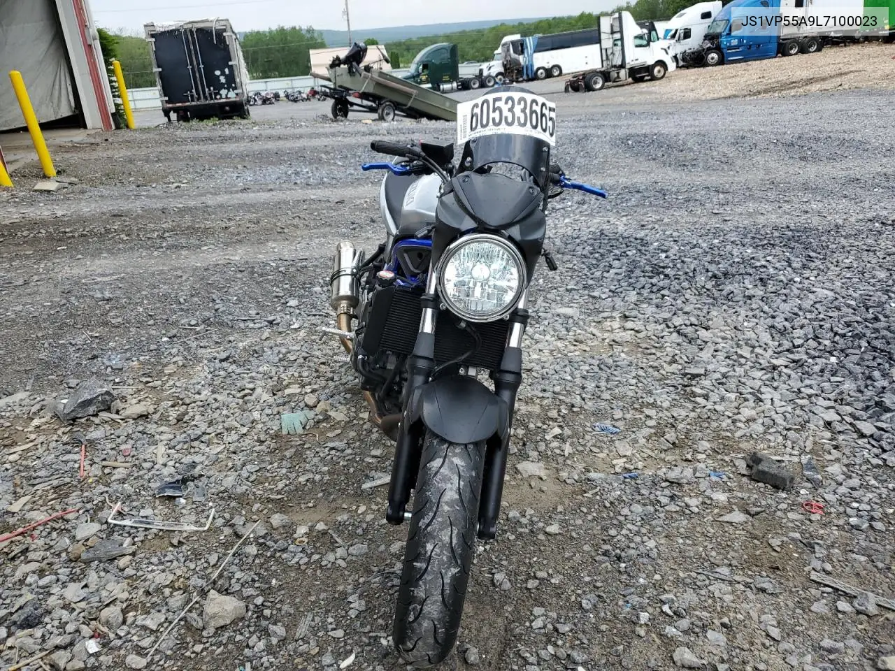 2020 Suzuki Sv650 VIN: JS1VP55A9L7100023 Lot: 60533665