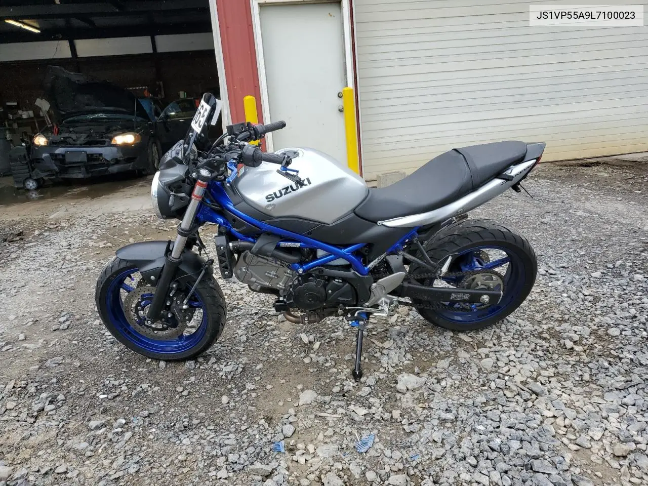 2020 Suzuki Sv650 VIN: JS1VP55A9L7100023 Lot: 60533665