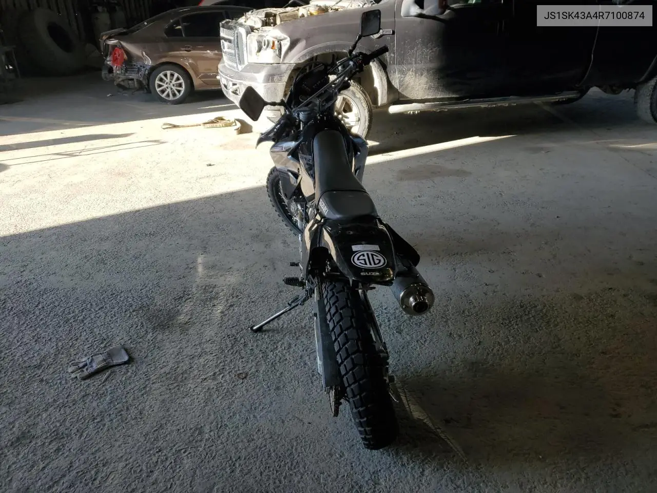 2024 Suzuki Dr-Z400 S VIN: JS1SK43A4R7100874 Lot: 50054785