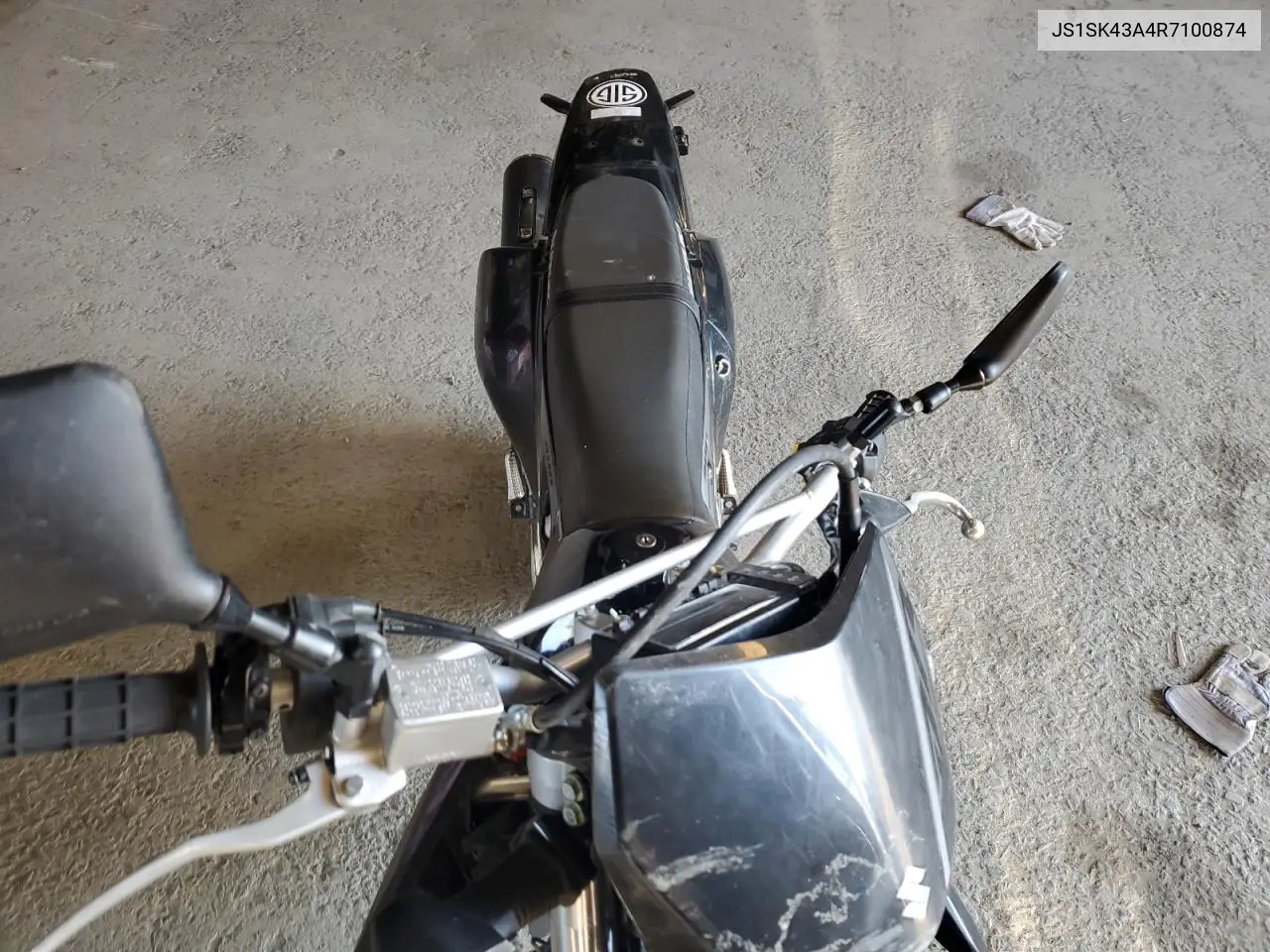 2024 Suzuki Dr-Z400 S VIN: JS1SK43A4R7100874 Lot: 50054785