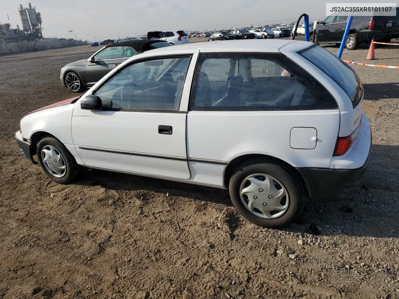 1994 Suzuki Swift Ga VIN: JS2AC35SXR5101107 Lot: 75097084