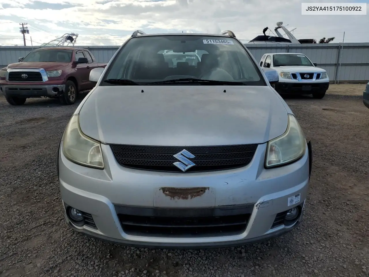 2007 Suzuki Sx4 VIN: JS2YA415175100922 Lot: 51153465