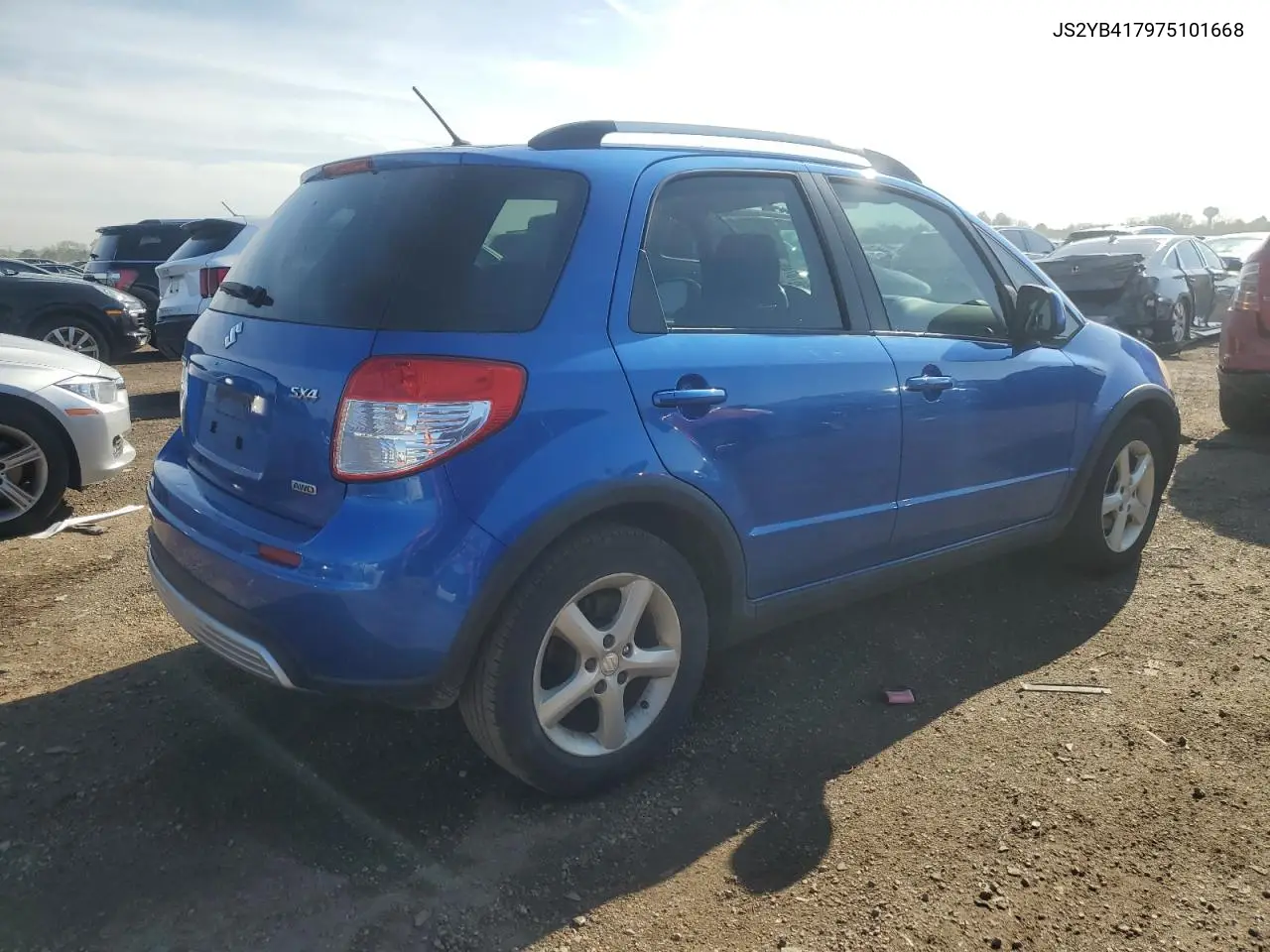 2007 Suzuki Sx4 Sport VIN: JS2YB417975101668 Lot: 55670745