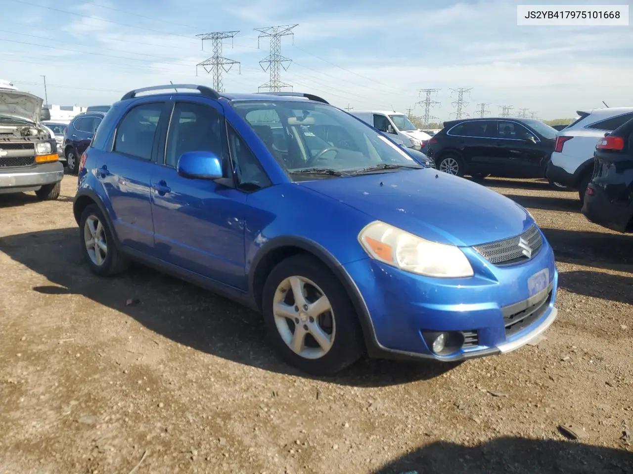 2007 Suzuki Sx4 Sport VIN: JS2YB417975101668 Lot: 55670745