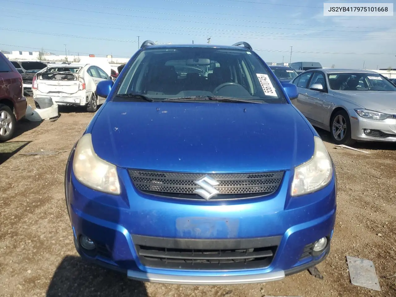 2007 Suzuki Sx4 Sport VIN: JS2YB417975101668 Lot: 55670745