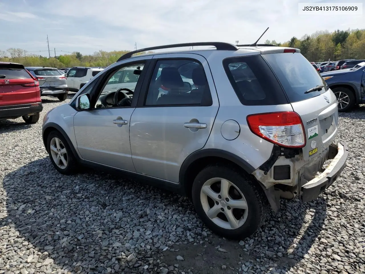 2007 Suzuki Sx4 VIN: JS2YB413175106909 Lot: 55733055