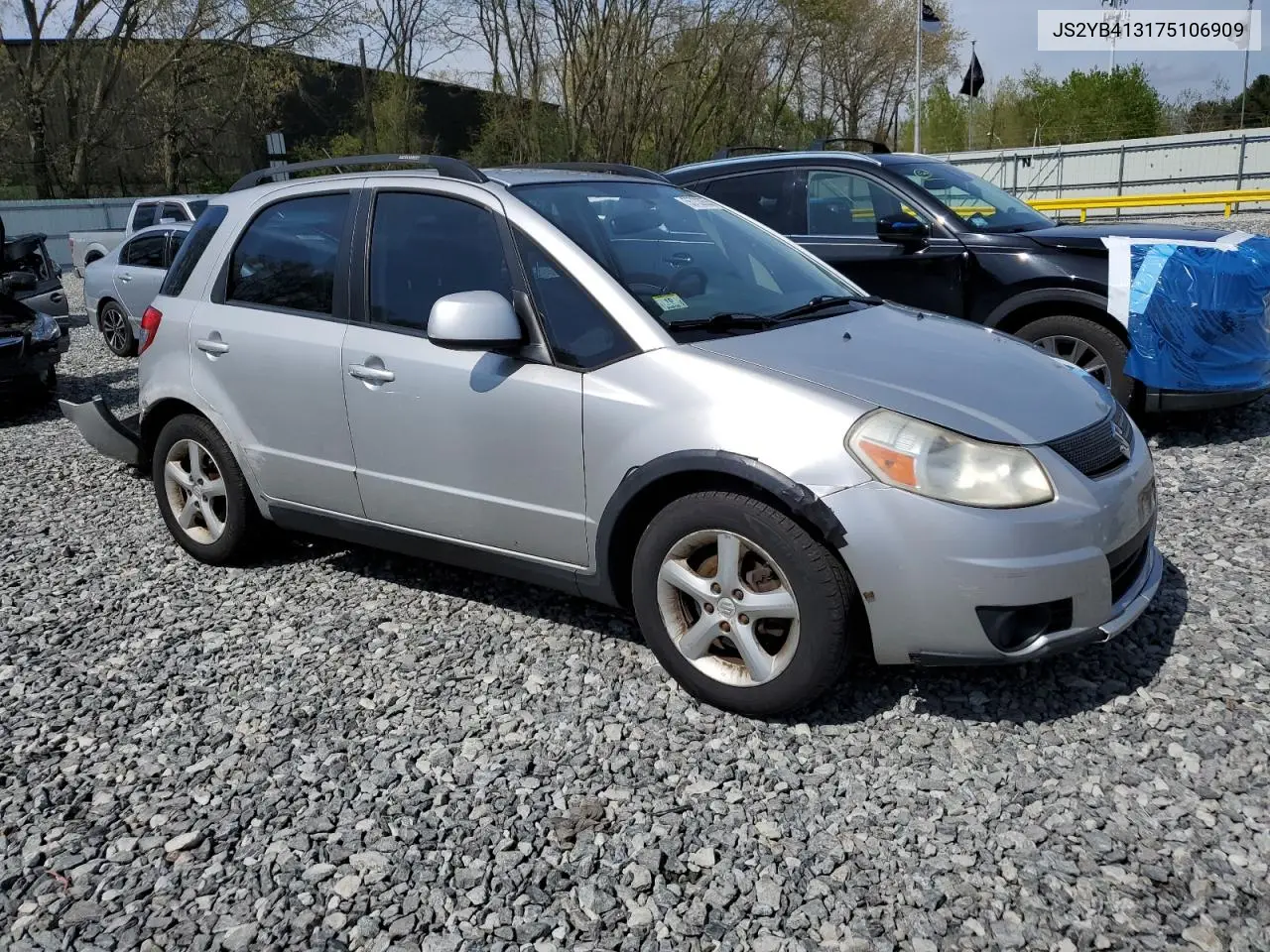 2007 Suzuki Sx4 VIN: JS2YB413175106909 Lot: 55733055