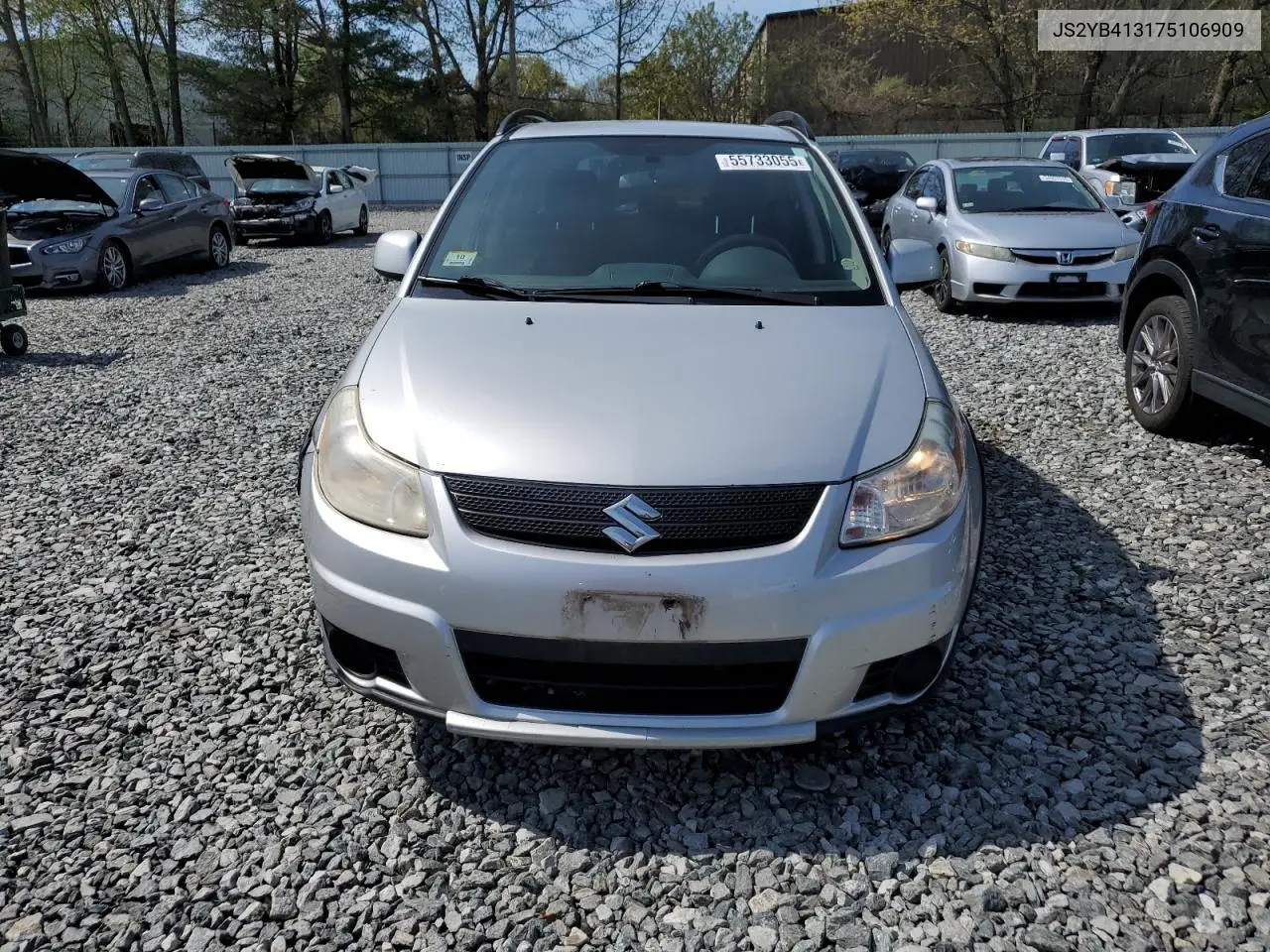 2007 Suzuki Sx4 VIN: JS2YB413175106909 Lot: 55733055